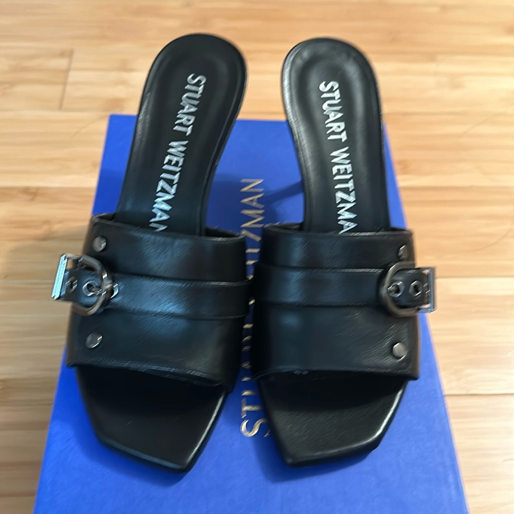 Stuart Weitzman Maverick Slides